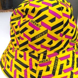 Versace Greca Bucket hat